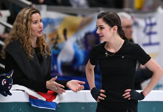 2017-18 ISU Grand Prix of Figure Skating. Rostelecom Cup. Training sessions