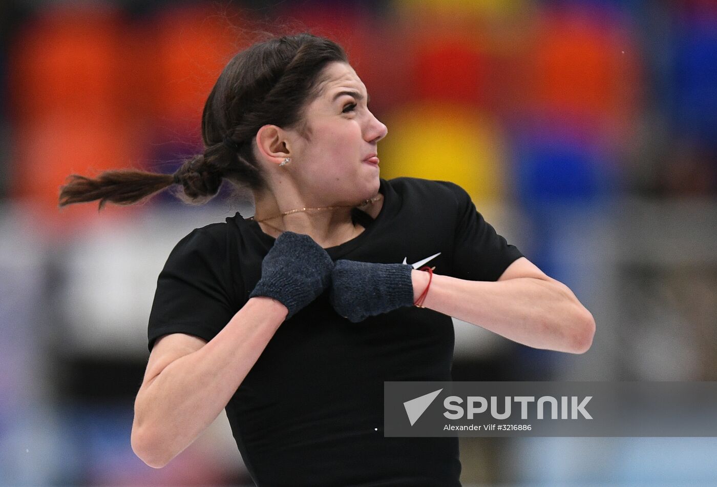 2017-18 ISU Grand Prix of Figure Skating. Rostelecom Cup. Training sessions