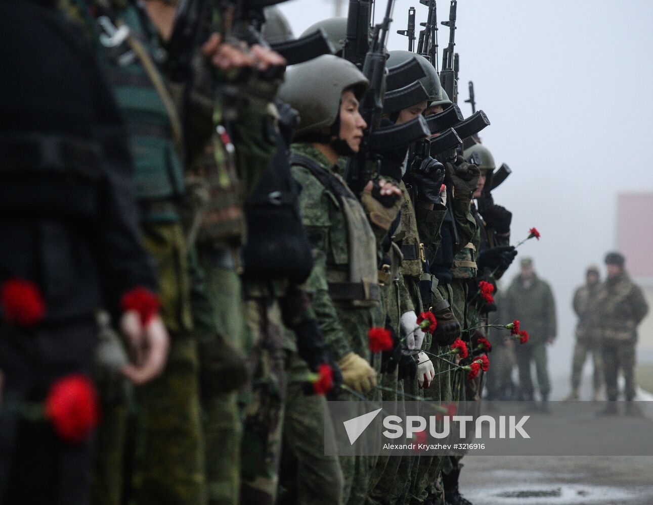 Test for right to wear crimson and green beret