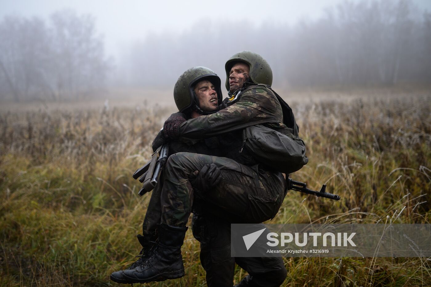 Test for right to wear crimson and green beret