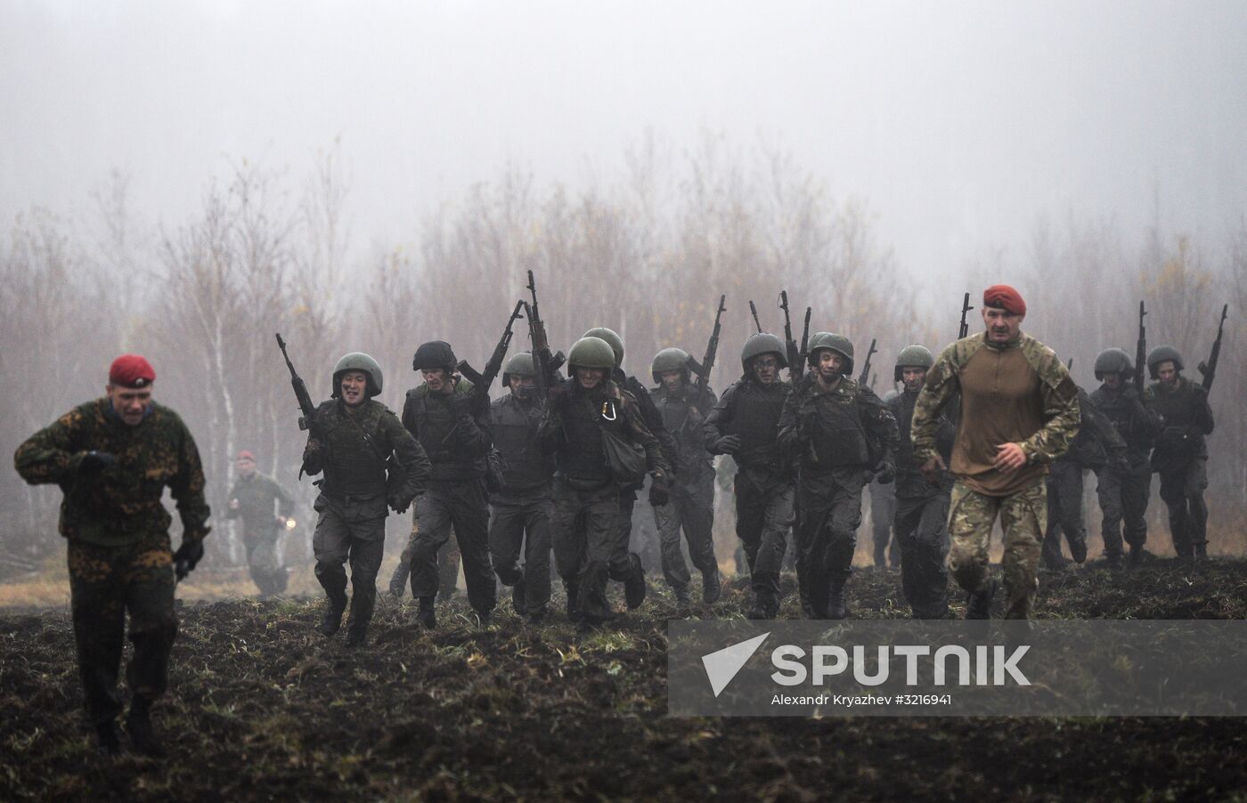 Test for right to wear crimson and green beret