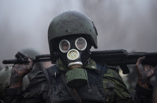 Test for right to wear crimson and green beret