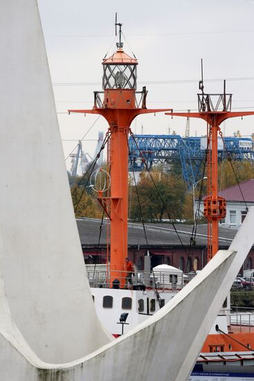Irbensky lightship put on display at Museum of World Ocean in Kaliningrad
