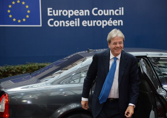 Council of Europe meeting in Brussels