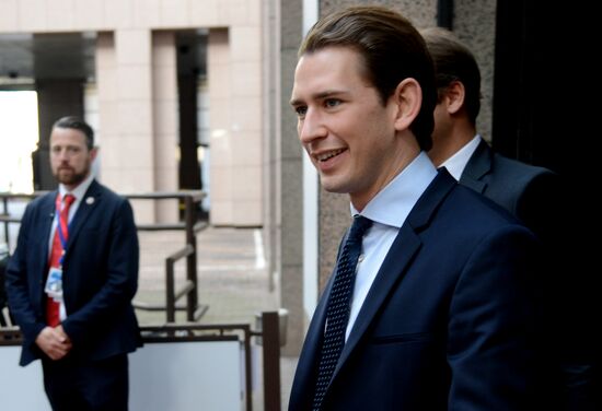 Council of Europe meeting in Brussels