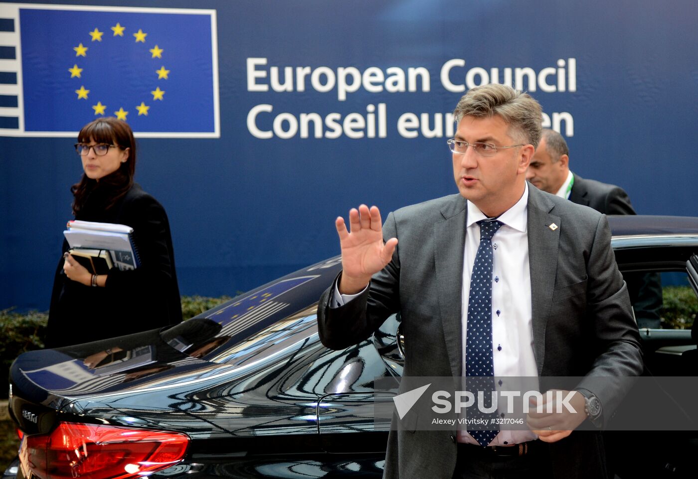 Council of Europe meeting in Brussels