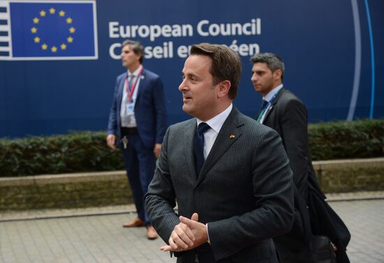 Council of Europe meeting in Brussels