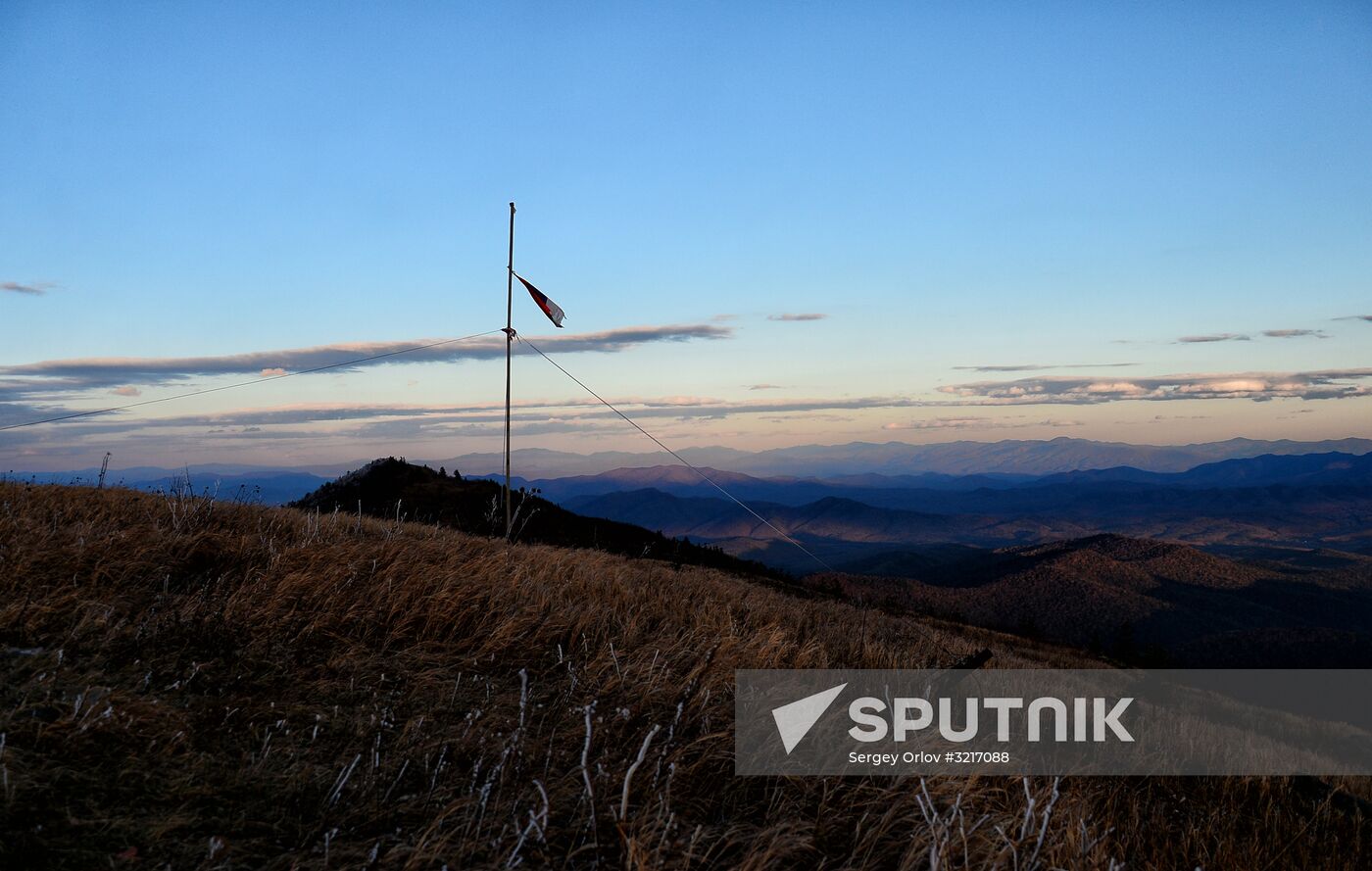 Mount Vorobei in Primorye Territory