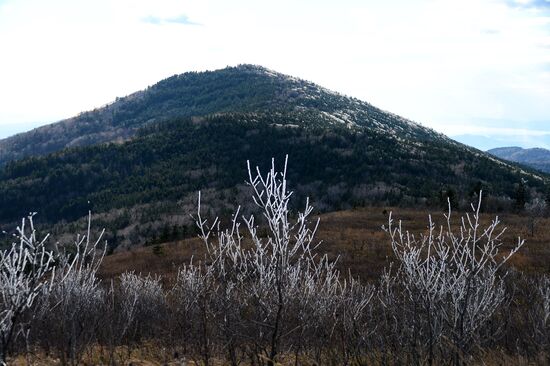 Mount Vorobei in Primorye Territory