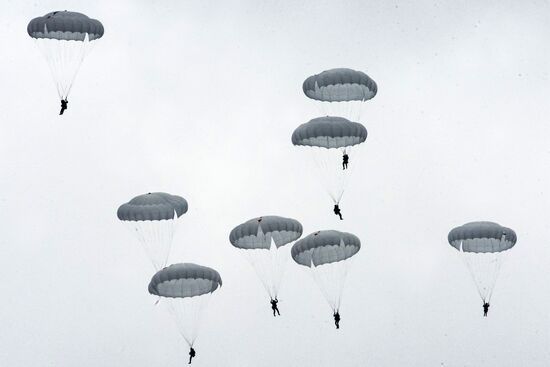 Military exercises in the Primorye Region