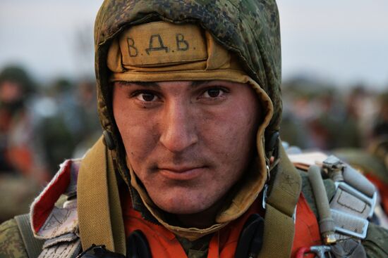 Military exercises in the Primorye Region