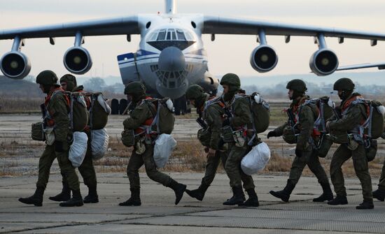 Military exercises in the Primorye Region