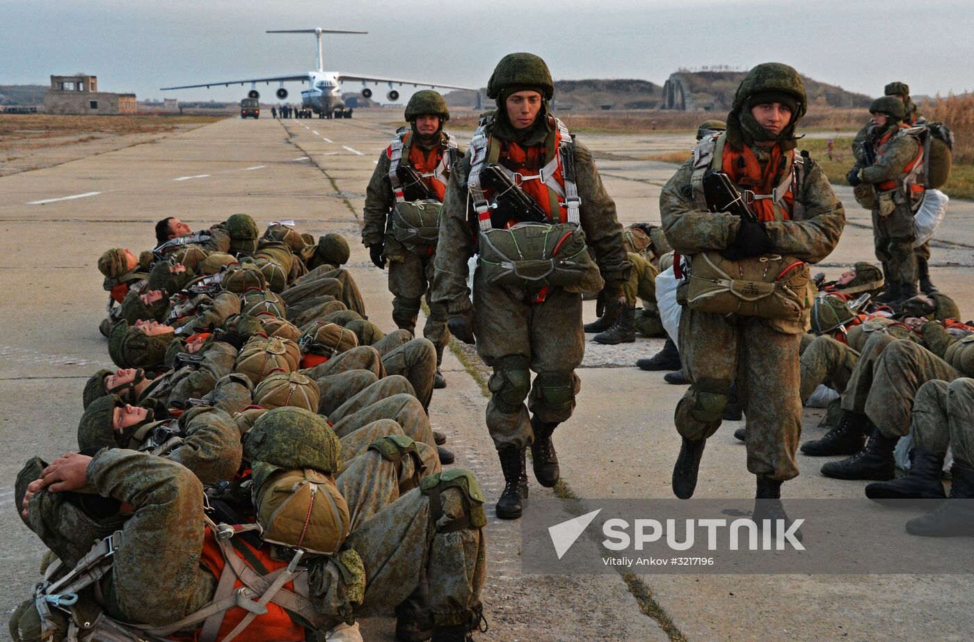 Military exercises in the Primorye Region