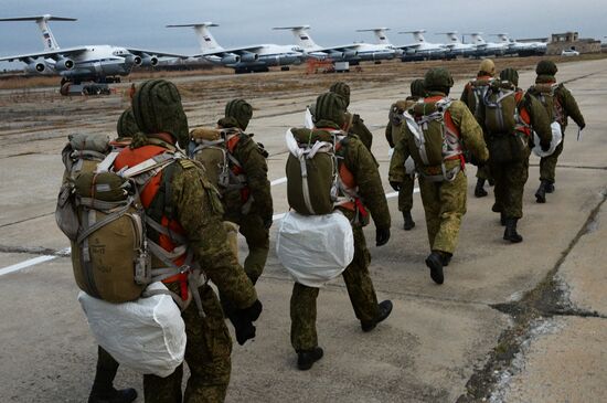 Military exercises in the Primorye Region