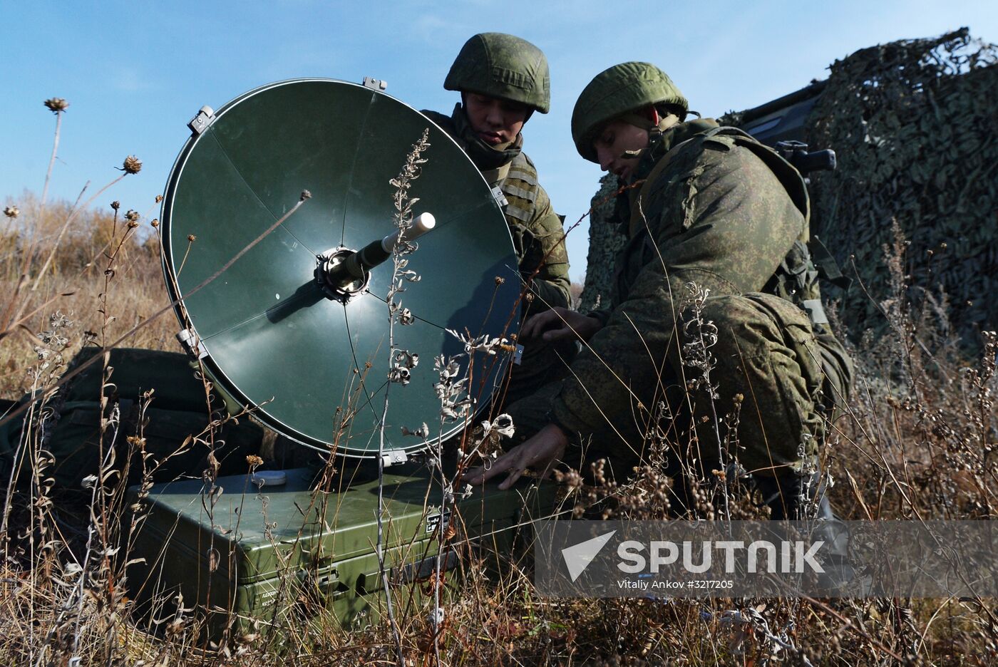 Military exercises in the Primorye Region