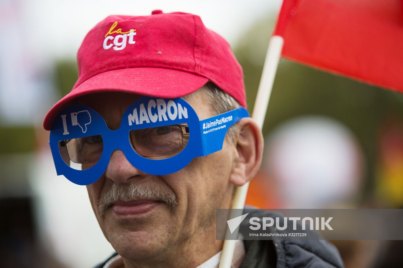 Protests against labor reform in Paris