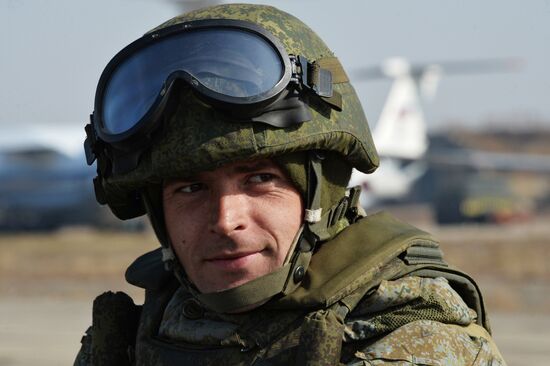 Military exercises in the Primorye Region