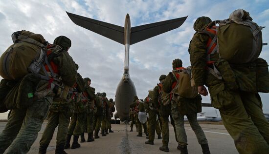 Military exercises in the Primorye Region