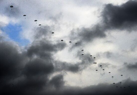 Military exercises in the Primorye Region