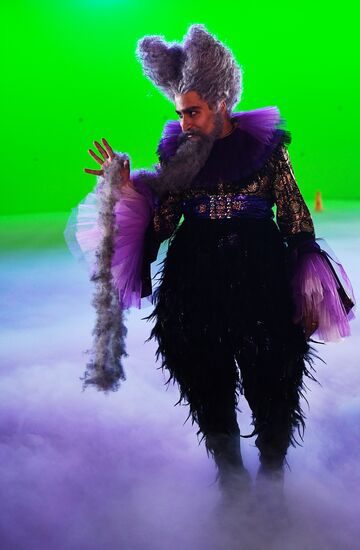 Dress rehearsal of Tatyana Navka's show Ruslan and Lyudmila