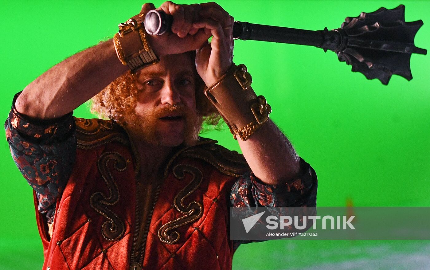 Dress rehearsal of Tatyana Navka's show Ruslan and Lyudmila