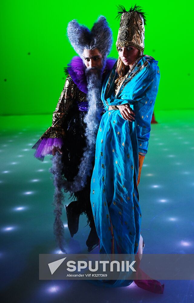 Dress rehearsal of Tatyana Navka's show Ruslan and Lyudmila