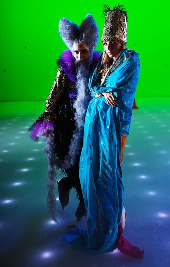 Dress rehearsal of Tatyana Navka's show Ruslan and Lyudmila