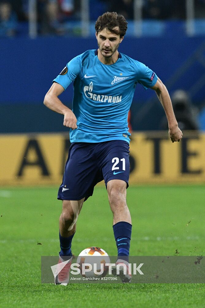 Football. UEFA Europa League. Zenit vs. Rosenborg