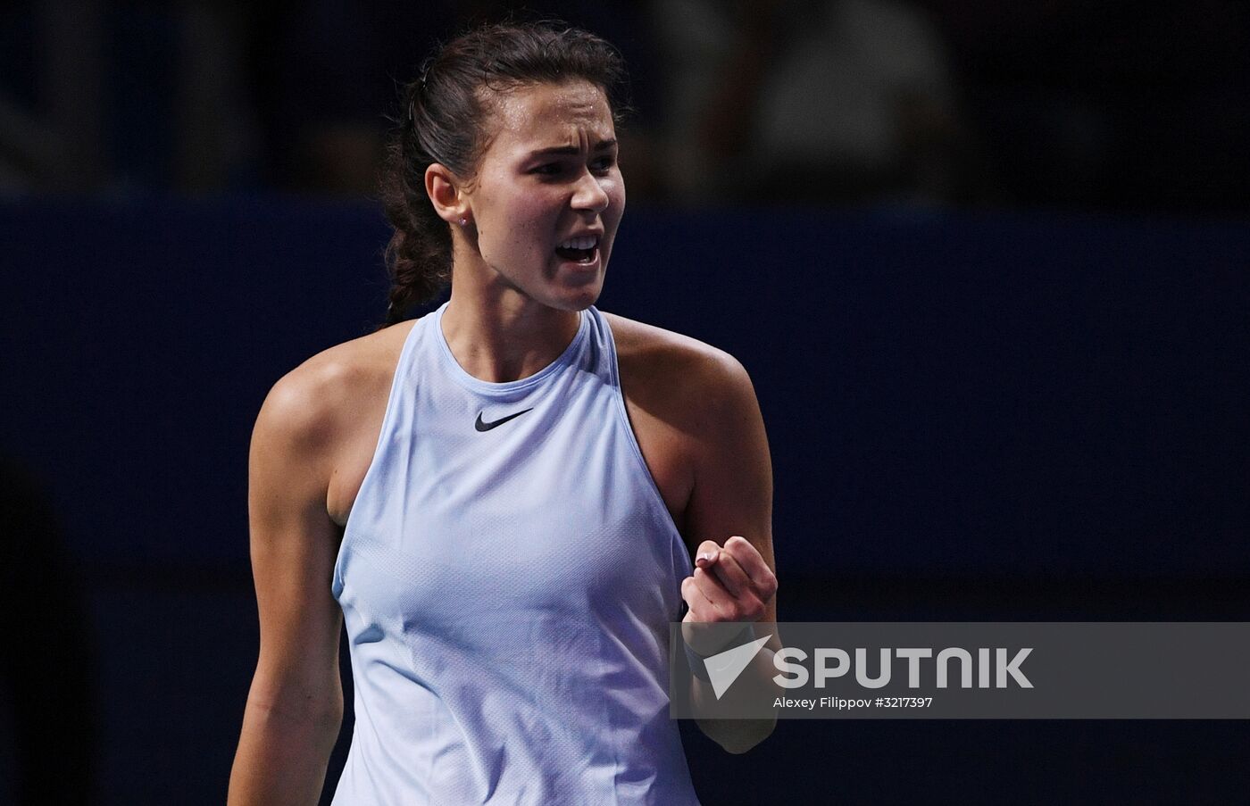 Tennis. 2017 Kremlin Cup. Day six