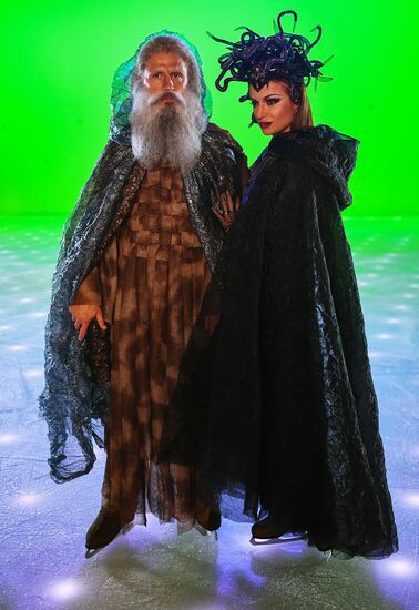 Dress rehearsal of Tatyana Navka's show Ruslan and Lyudmila