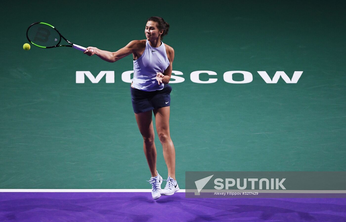 Tennis. 2017 Kremlin Cup. Day six