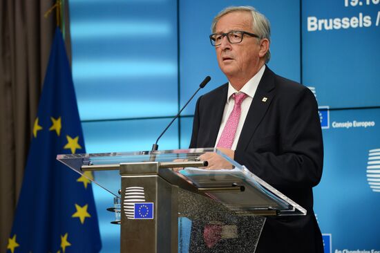 Council of Europe meeting in Brussels
