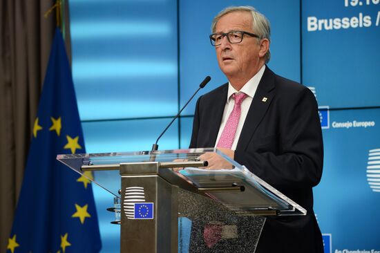 Council of Europe meeting in Brussels