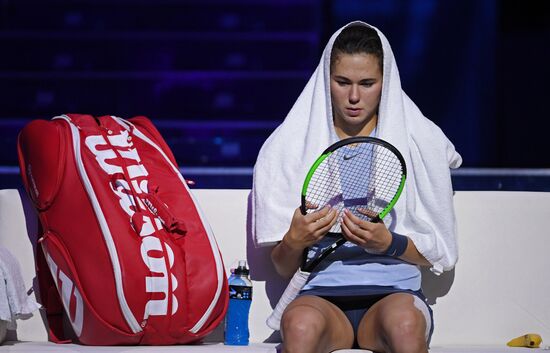 Tennis. 2017 Kremlin Cup. Day six