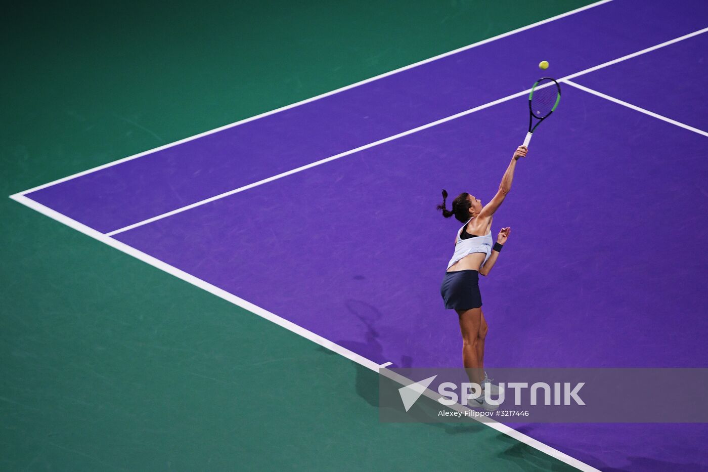 Tennis. 2017 Kremlin Cup. Day six