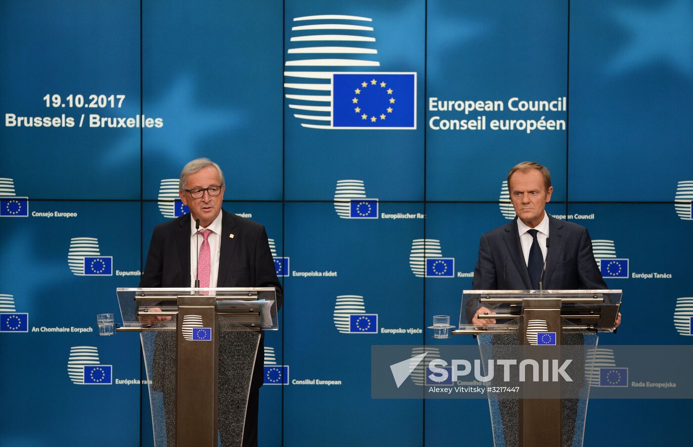 Council of Europe meeting in Brussels