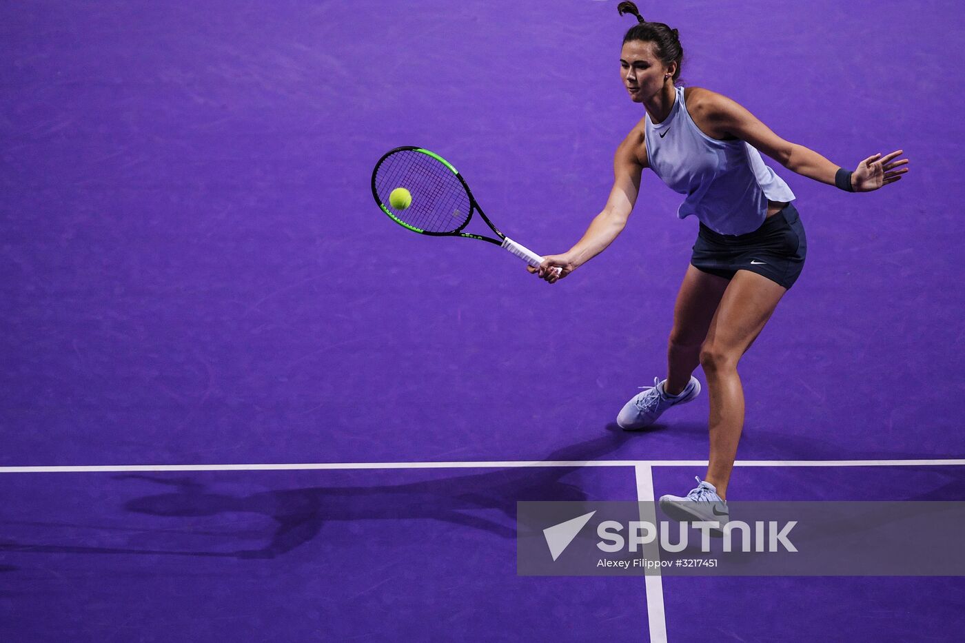 Tennis. 2017 Kremlin Cup. Day six