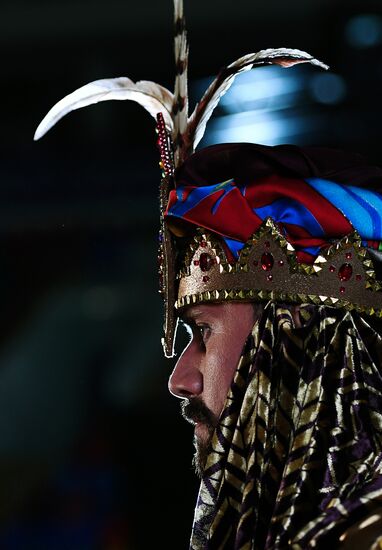 Dress rehearsal of Tatyana Navka's show Ruslan and Lyudmila