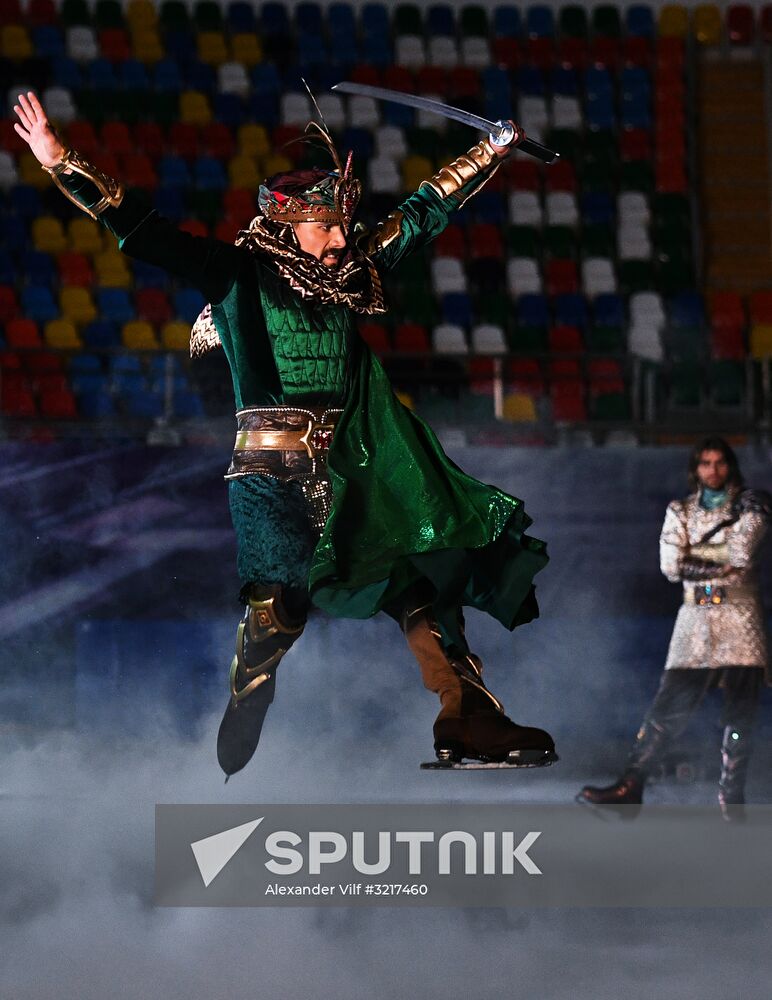 Dress rehearsal of Tatyana Navka's show Ruslan and Lyudmila