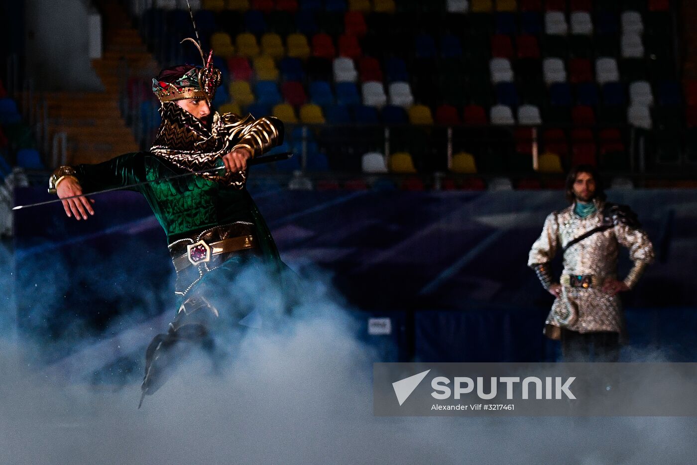 Dress rehearsal of Tatyana Navka's show Ruslan and Lyudmila