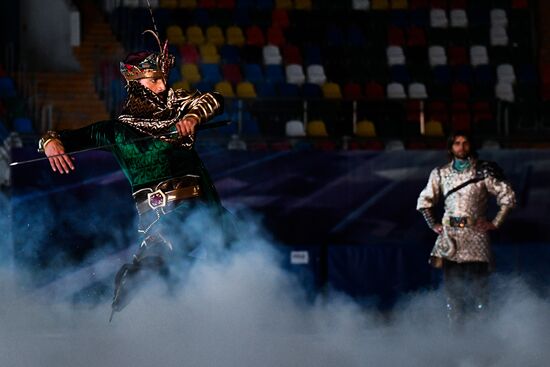 Dress rehearsal of Tatyana Navka's show Ruslan and Lyudmila