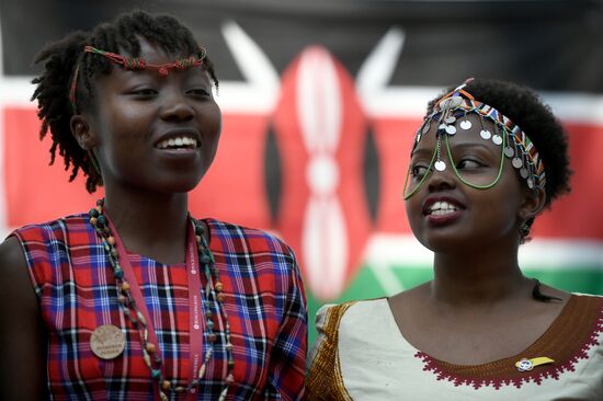 19th World Festival of Youth and Students. Day six