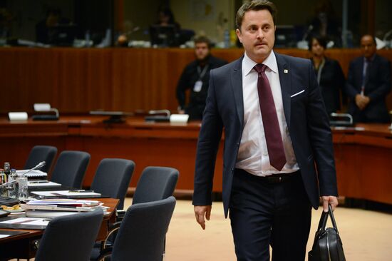 Council of Europe meeting in Brussels