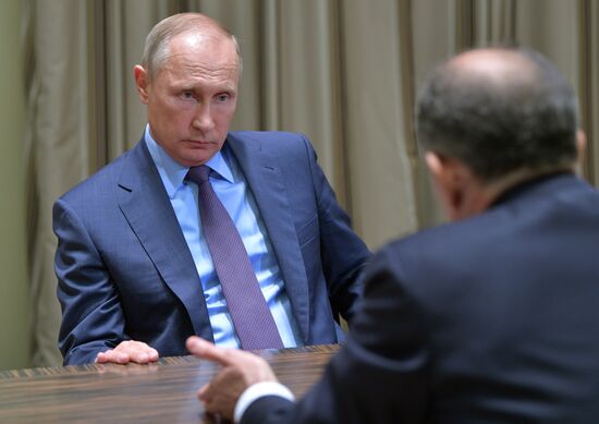 President Vladimir Putin's working meeting with head of Kabardino-Balkaria