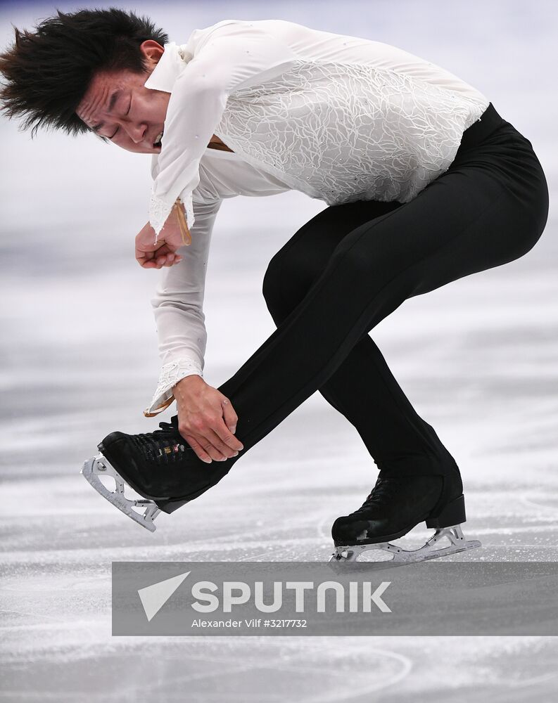 ISU Grand Prix of Figure Skating. Stage One. Men's short program