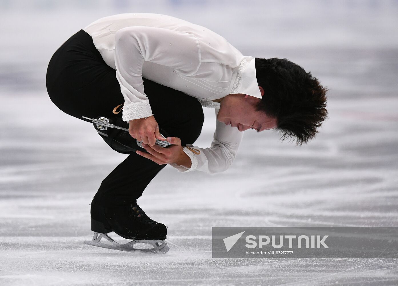 ISU Grand Prix of Figure Skating. Stage One. Men's short program