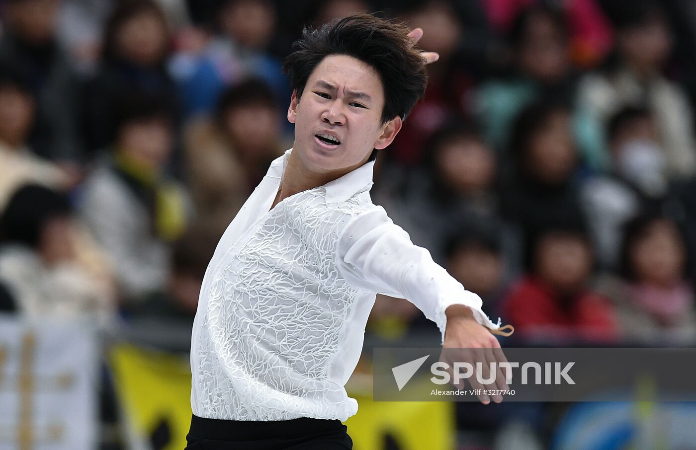 ISU Grand Prix of Figure Skating. Stage One. Men's short program