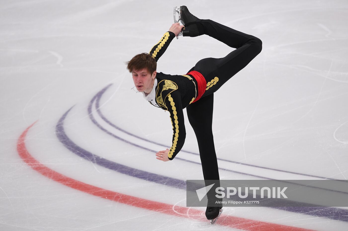 ISU Grand Prix of Figure Skating. Stage One. Men's short program