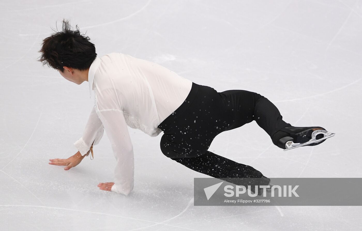 ISU Grand Prix of Figure Skating. Stage One. Men's short program