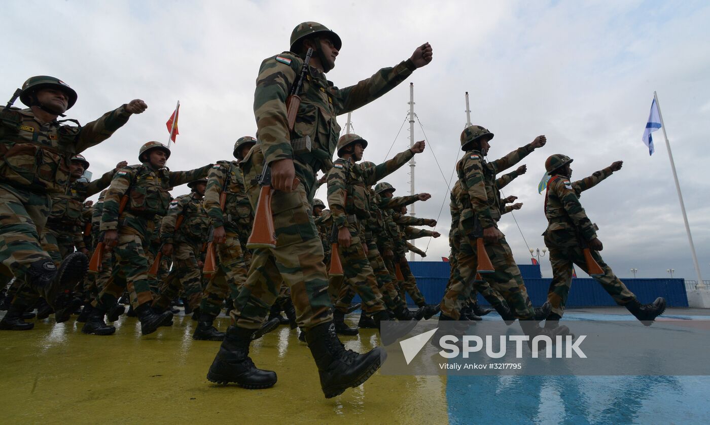 Indra 2017 joint Russian-Indian expanded military exercise